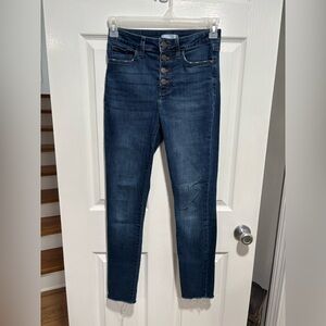 LC Lauren Conrad High Rise Skinny Jeans